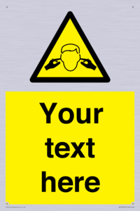 Custom Noise Hazard Sign